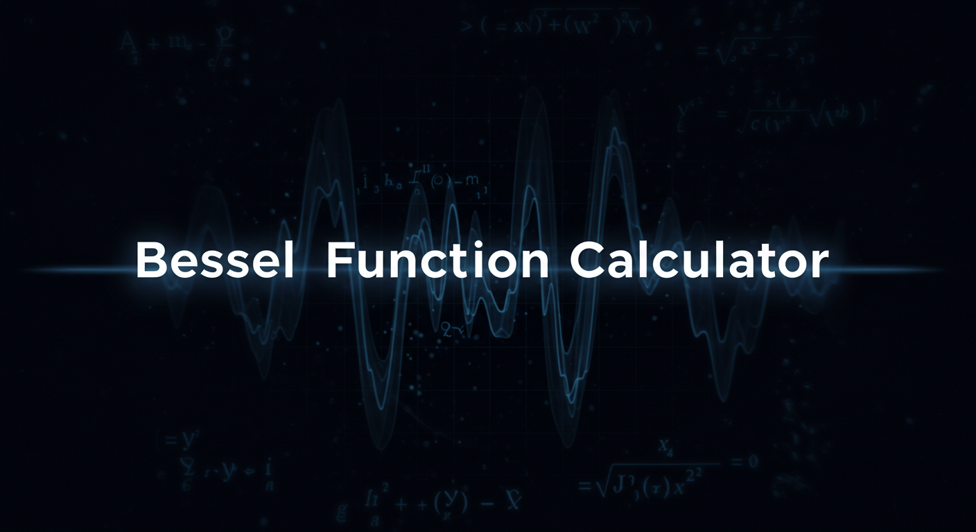 Bessel Function Calculator