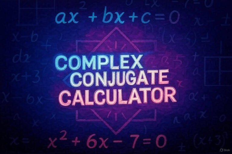 Complex Conjugate Calculator - OmniCalculator.tech – Best Free Online