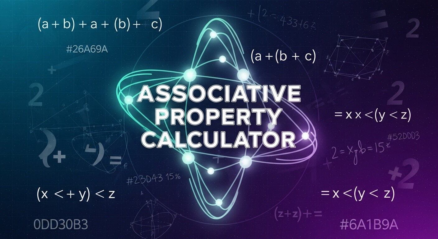 Associative Property Calculator | Verify Addition & Multiplication Rules