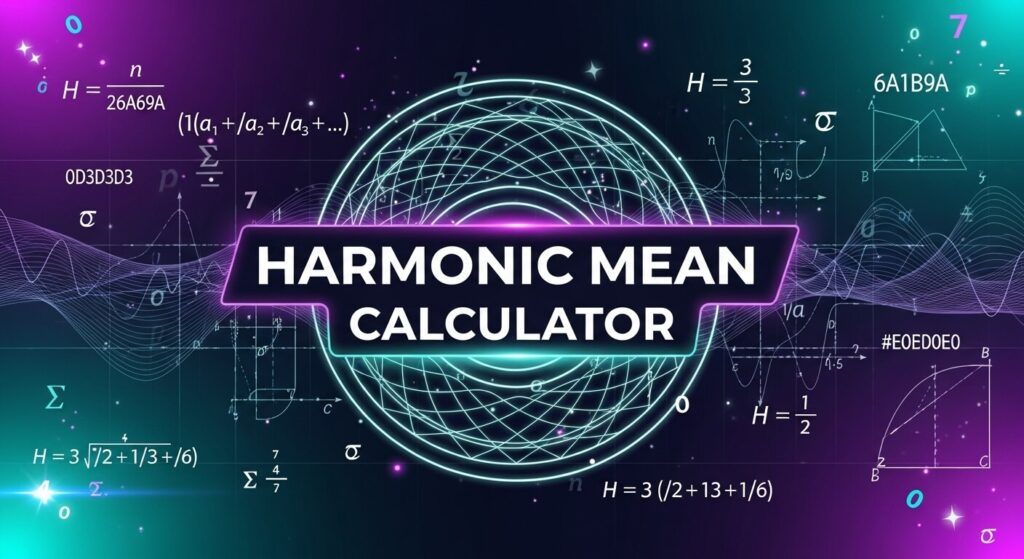 Harmonic Mean Calculator
