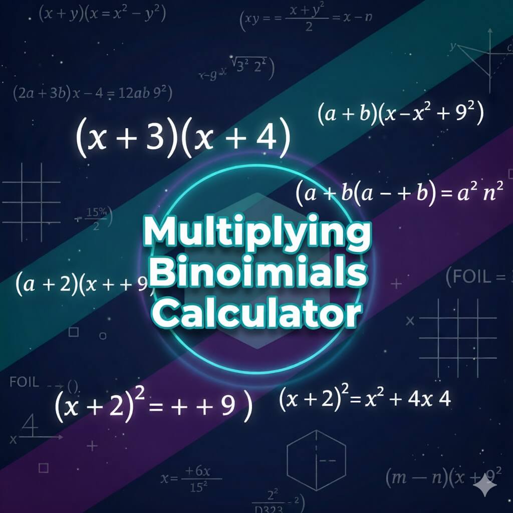 Multiplying Binomials Calculator